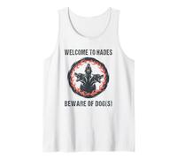 Benvenuti nella Divertente Mitologia Greca di Hades Cerberus Canotta