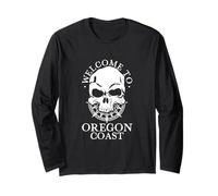 Benvenuti sulla Costa dell'Oregon Maglia a Manica