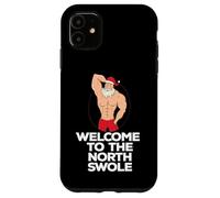 BENVENUTO AL NORD SWOLE Natale Fit Sexy Santa Meme Custodia per iPhone 11