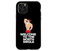 BENVENUTO AL NORD SWOLE Natale Fit Sexy Santa Meme Custodia per iPhone 11 Pro