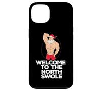 BENVENUTO AL NORD SWOLE Natale Fit Sexy Santa Meme Custodia per iPhone 13