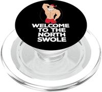 BENVENUTO AL NORD SWOLE Natale Fit Sexy Santa Meme PopSockets PopGrip per MagSafe