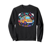 Benvenuto Torna allo School Bus Felpa