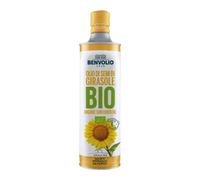 BENVOLIO 938 Bio Olio Di Semi Di Girasole Biologico 750 Ml Ricco Di Vitamina E E