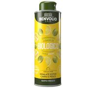 BENVOLIO Olio al Limone Biologico 250ml - Estratto a Freddo da Olive Selezionate, Aromatizzato con Vero Limone: Ideale per Insalate, Carne e Pesce - Ricco di Vitamina E & C, 100% Naturale, Digestivo