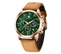 BENYAR BY Orologio Uomo Analogico Cronografo Impermeabile Luminosa Classico Orologi Regalo per Uomo