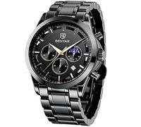BENYAR BY Orologio Uomo Analogico Cronografo Impermeabile Luminosa Classico Orologi Regalo per Uomo