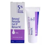 BENZAC AC 5% gel perossido di benzoile acne brufolo galderma 30 gm, SPEDIZION...