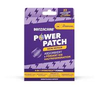 Benzacare Power Patches Skin Repair - Pimple Patch con idrocolloide, niacinamide, acido salicilico e zinco - brufoli cerotti contro brufoli di pus e acne, impermeabili e invisibili, 23 pezzi.