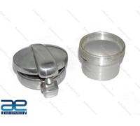 Benzina Carburante Flip Cappello 2 " Con Lega Filler Collo Caffè Racer Monza Ajs