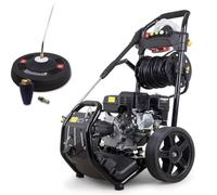 Benzina Idropulitrice+Miller+Pulizia Superfici 170bar Detergente Pietra 7Ps