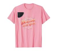 Benzina nelle Vene - Regalo per Appassionati di Auto Maglietta, Uomo, Rosa, XL