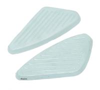 Benzina Serbatoio Ginocchio Pad Gomma Impugnatura Set Grigio Per BSA C15 B40 A10