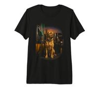 Benzinaio Labrador Dog Trucker Maglietta Premium