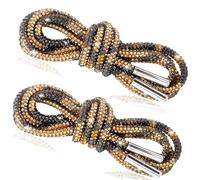 Beojonvy Lacci per Scarpe con Strass, Lacci Brillanti - Non solo per tutti i scarpi, ma anche ideali per felpe con cappuccio, accessori per abbigliamento, cinture e progetti DIY