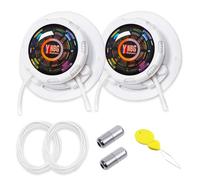 Beojonvy Lacci senza legatura con chiusura rapida, chiusura a vite, 1 paio di lacci per sneaker, scarpe da ginnastica, scarpe sportive, scarpe da lavoro, unisex, 100 cm, d, s