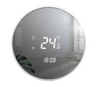 BEOK CONTROLS Tuya Termostato Intelligente Termostato Riscaldamento Termostato Ambiente Termostato Wifi Termostato Intelligente da Parete per Caldaia a Gas/Acqua Compatibile Alexa, Google 3A TGR86WIFI