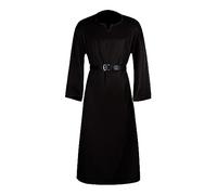 Beokeuioe Vestito medievale sacerdote missionario tunica cosplay costume per adulti Halloween costume da uomo thobe medievale a maniche lunghe caftano abito da teatro, Nero , XL