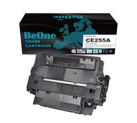 BeOne 1X CE255X 55X Cartuccia Toner Compatibile per HP Laserjet P3010 P3011 P3015d P3015dn P3015n P3015x Laserjet Enterprise 500 MFP M525dn M525f M525c (1 Nero)