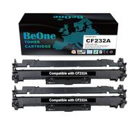 BeOne 2 x 32A CF232A Unità tamburo compatibile per HP Laserjet Pro M118dw M203d M203dn M203dw M220 MFP M227fdn M227fdw M148fdw M148dw (2X nero)