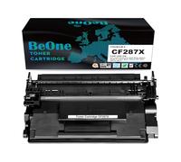 BeOne CF287X 87X Cartuccia Toner Compatibile per stampante HP Laserjet Enterprise M506 M506n M506dn M506x Pro M501 M501n M501dn MFP M527 M527dn M527c (1x Nero)