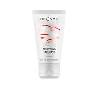 BeOnMe - Maschera Viso Nutriente, Rigenerante, Rivitalizzante, Naturale, Biologica, Vegana, Antietà, Antiage, Rughe, Bacche di Goji, Omega 3 e 6, Donna, Uomo, 50 ml