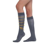 BEONTOP by Gambetti Gambaletti Compressione Graduata Donna 140 Denari - Calze Compressione 22-23 mmHg, Riposanti, Contenitive, Elastiche Per Vene Varicose, Comfort Support Line - Made in Italy
