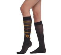 BEONTOP by Gambetti Gambaletti Compressione Graduata Donna 140 Denari - Calze Compressione 22-23 mmHg, Riposanti, Contenitive, Elastiche Per Vene Varicose, Comfort Support Line - Made in Italy