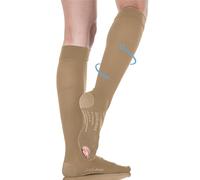 BeOnTop Calze Antitrombo Donna Gambaletto 18-23 mmHg Unisex - Calze Compressione Graduata Classe 1, Dispositivo Medico CE, Calza Antitrombo Uomo, Calze Elastiche Per Vene Varicose