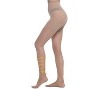 BeonTop Collant Compressione Graduata Donna 70 Den - Calze Compressione Graduata Donna 17-18 mmHg, Calze Elastiche 70 Denari, Elastocompressive, Massaggianti, Riposanti - Made in Italy