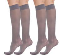 BeOnTop Gambaletti Compressione Graduata Donna 70 Denari 2Pz - Calze Compressione 17-18 mmHg, Riposanti, Contenitive, Elastiche Per Vene Varicose, Comfort Support Line - Made in Italy