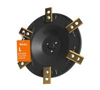 BEOS Disco Lama Tosaerba robotizzato a 6 Lame - Disco Lama Rinforzato in Fibra - Disco di Rotazione per 6 Lame per Worx Landroid L800 & L1000 (dal 2020)