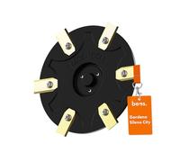 BEOS Messa a Punto del Tosaerba robotizzato Premium - Piatto Rotante Compatibile con Gardena Sileno City - Disco per Lame 6X - Disco in Fibra di Vetro Rinforzata - Ø 142 mm