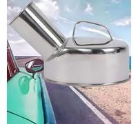 BEOTAY Urinatoio Uomo Portatile,Acciaio Inossidabile Contenitore Urine 24 Ore,Professionale Orinatoio,Contenitore Urine per Conducenti A Lunga Distanza E All'aperto,1200ML,Facile da Pulire