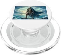 Beowulf affronta il destino in attesa di lui saga del mito nordico PopSockets PopGrip per MagSafe