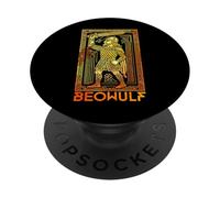 Beowulf inglese anglosassone vichingo mito scandinavo poesia PopSockets PopGrip Adesivo