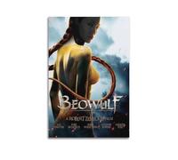Beowulf - Poster decorativo da parete del film, stampa artistica su tela, poster decorativo moderno, per camera da letto, 60 x 90 cm