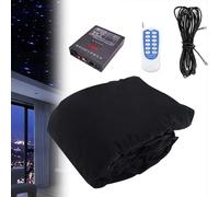 BeoyNot Fondale a Stella Pieghevole a LED per Matrimoni | Tessuto Velluto Spesso e 20 LED/m² | Effetti Dinamici con Telecomando | per Eventi Nuziali e Ricevimenti White+blue-4mx8m(13.12x26.24ft)