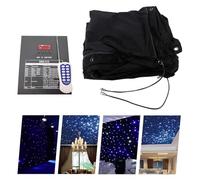 BeoyNot Sfondo LED Tema Spaziale Universo per Palco | con Telecomando e Controller DMX512 | per Spettacoli in Club e Concerti | Alta Densità Luci White+blue-4mx8m(13.12x26.24ft)