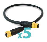Bep Marine lotto 5 unità prol? prolunga cavo di rete NMEA2000 50 cm