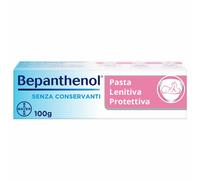 Bepanthenol Pasta Lenitiva e Protettiva Pasta per il Cambio Pannolino con Pantenolo, 100g