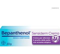 Bepanthenol Sensiderm Crema Lenitiva per Dermatite Atopica Eczema e Prurito, 20g