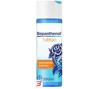 Bepanthenol Tattoo Detergente Delicato con Pantenolo per Aftercare Rivitalizzante Tatuaggio, Ideale per Detergere e Proteggere i Tatuaggi, Ravviva i Colori, Gel Senza Sapone 200 ml
