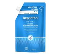 Bepanthol® DERMA Gel detergente per il corpo, 400 ml, gel doccia delicato per pelli sensibili e secche, dermatologicamente testato, con dexpantenolo, privo di profumi