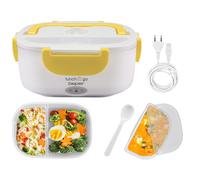 BEPER 90.920G Lunch & Go Scaldavivande Elettrico Portatile con 2 Contenitori