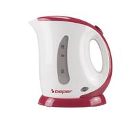 BEPER BB.050 Bollitore d’Acqua Elettrico, 1100 W, 1 Liter, Plastica, Colori Asso