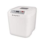 BEPER BC.130 Macchina per Il Pane Gluten Free, 550 W, 1 Kilogram, Recipiente Antiaderente, Bianca