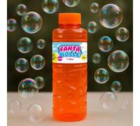 BEPER Bolle di Sapone 1 Litro - Bottiglia Richiudibile con Bastoncino Soffia Bolle - Liquido Microbiologicamente Testato - Ideale per Bambini 36M+ e Ricarica per Macchine Sparabolle