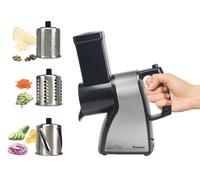 BEPER BP 400 Affetta verdure e Grattugia Elettrica per Formaggio in Acciaio