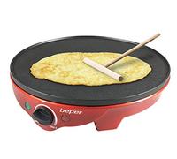 Macchina Elettrica Crepes Scalda Piadine Crepiera Pancake Piastra 30cm 1300w